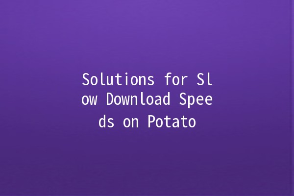 Solutions for Slow Download Speeds on Potato 🥔💻