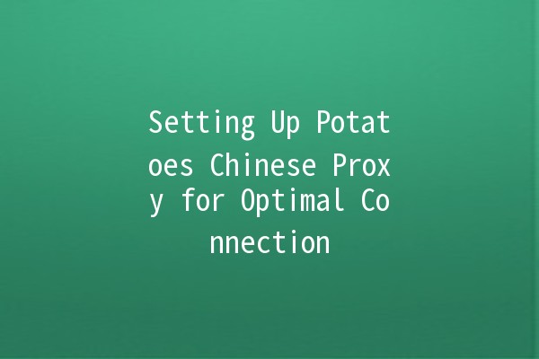 Setting Up Potatoes Chinese Proxy for Optimal Connection 🥔🌐